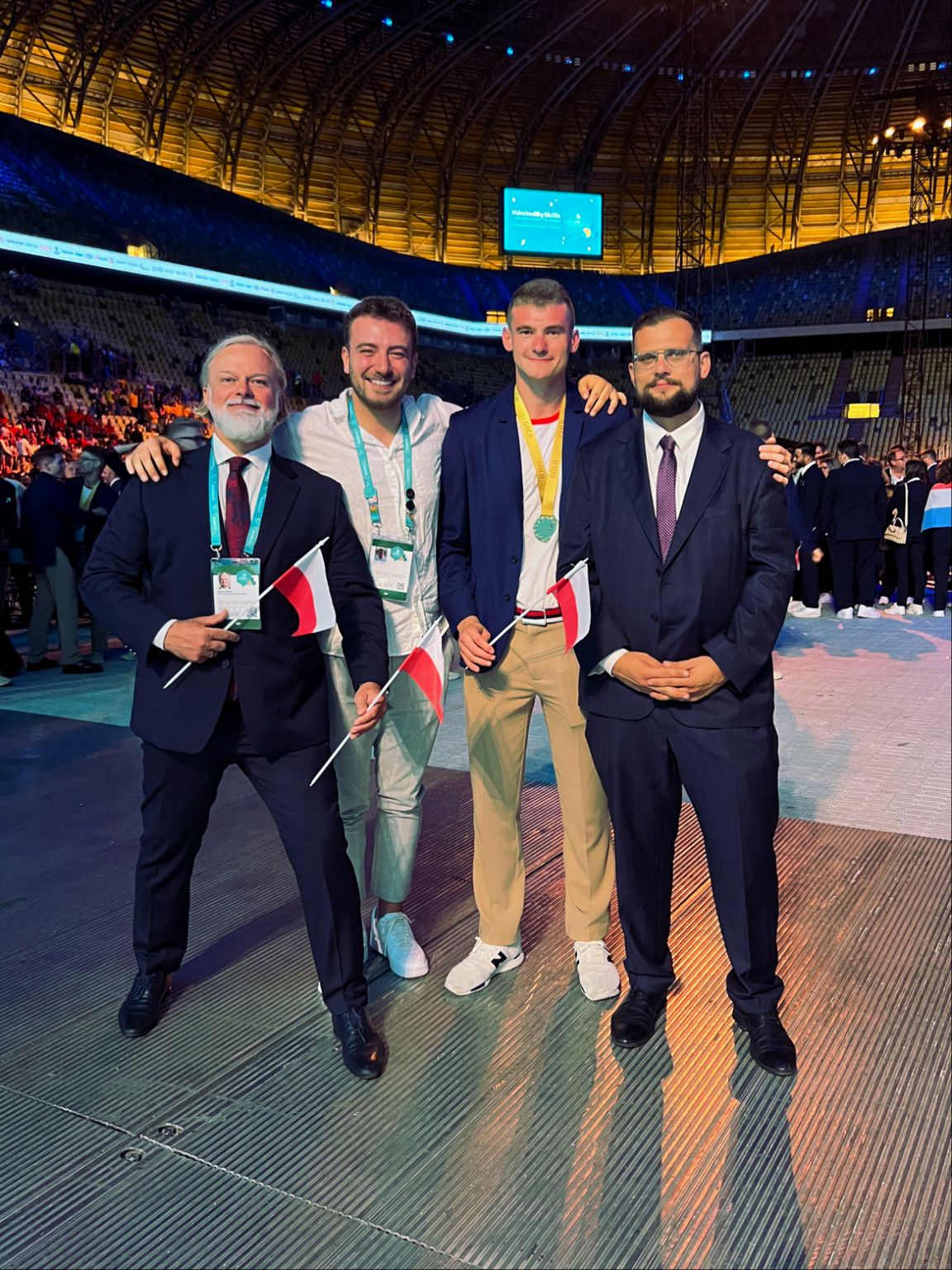 Rafał na podium zawodów